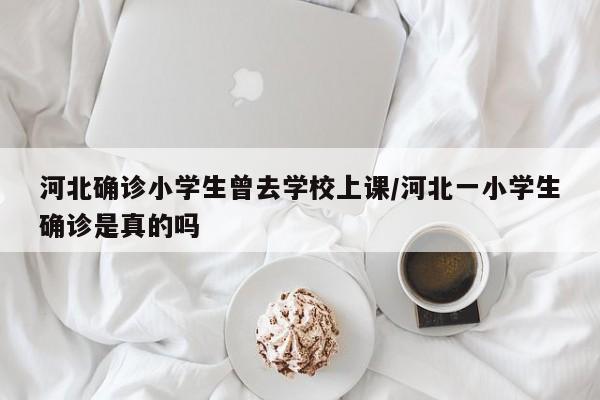 河北确诊小学生曾去学校上课/河北一小学生确诊是真的吗